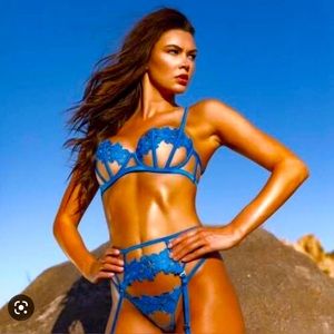Honey Birdette Amelie blue